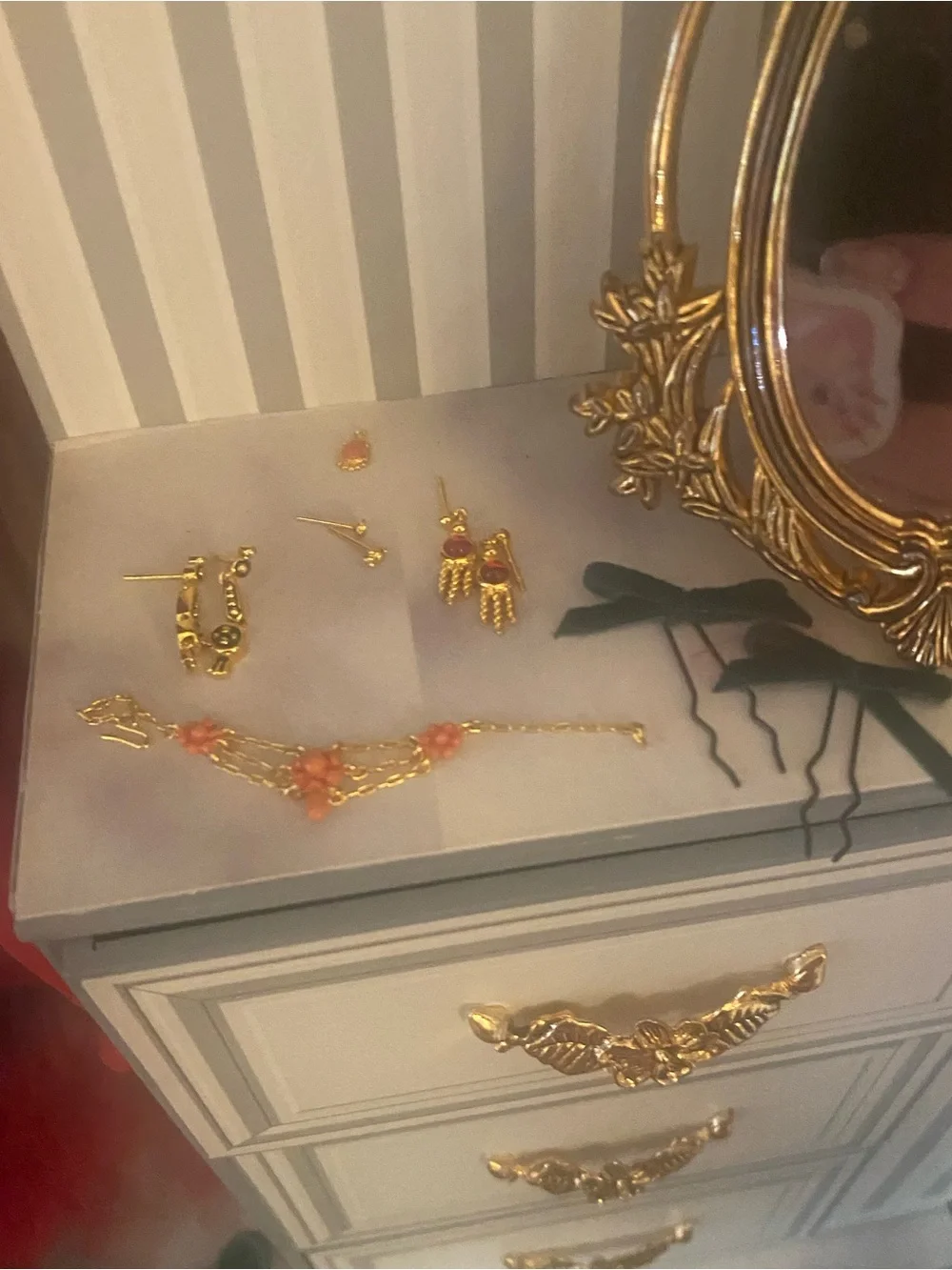 Franklin Mint scarlet O’Hara gone with the wind wardrobe box doll & accessories